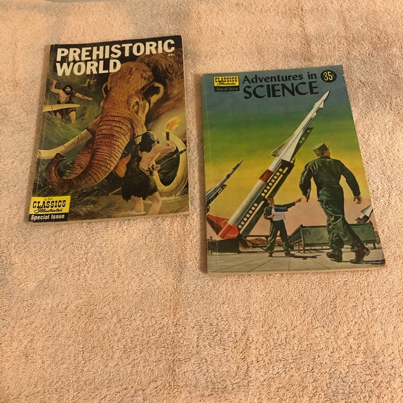 Vintage Classics Illustrated Special Issue Adventures in Science & Prehistoric - Picture 1 of 11